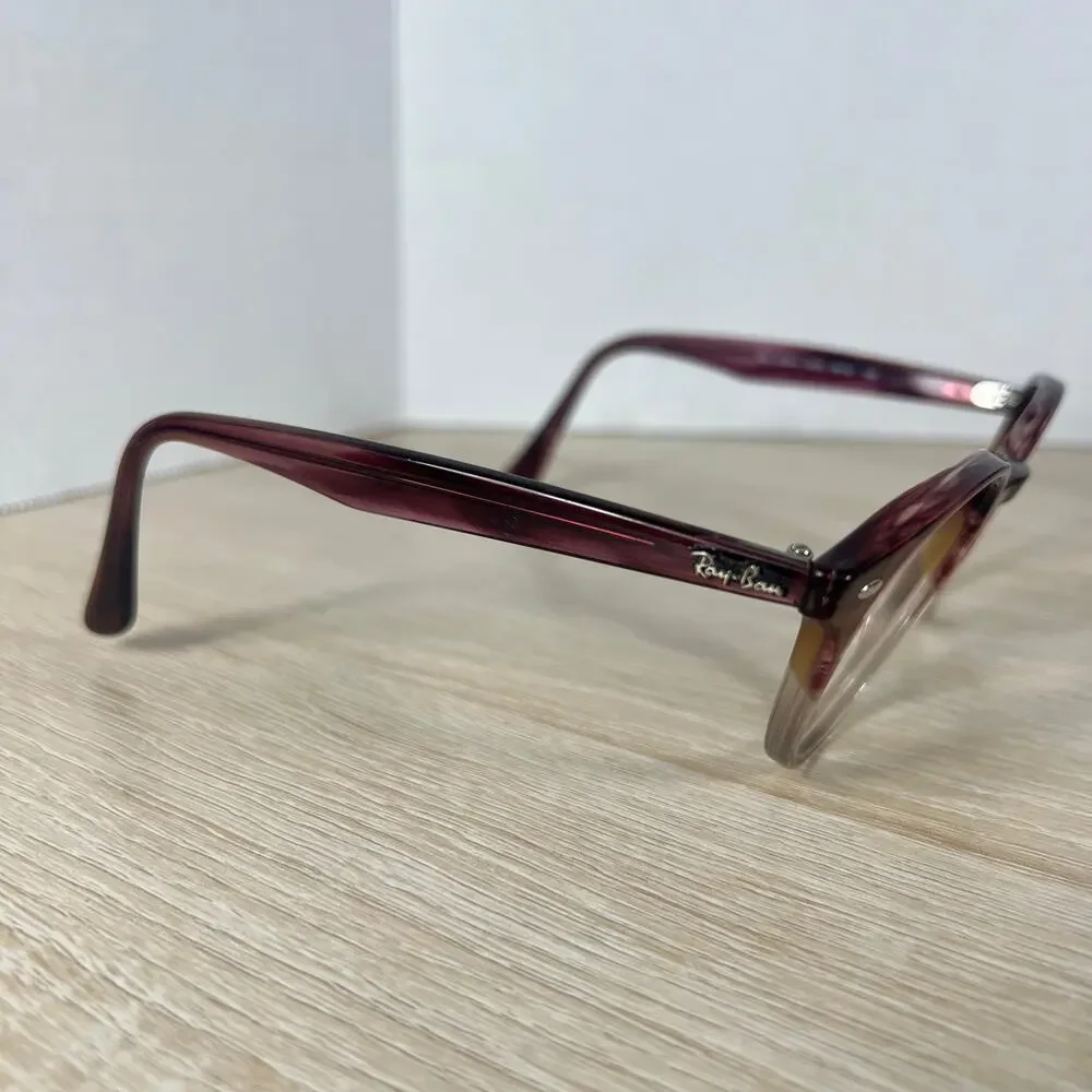 Ray-Ban RB2180-V 8145 Clear Pink Purple Frames Only 49-21-145